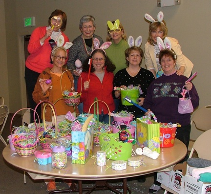 Easter Enrichment making crew in Seattle