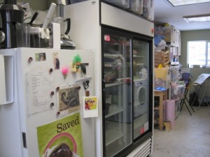 freezer and fridge