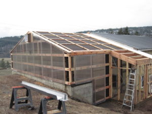 greenhouse construction